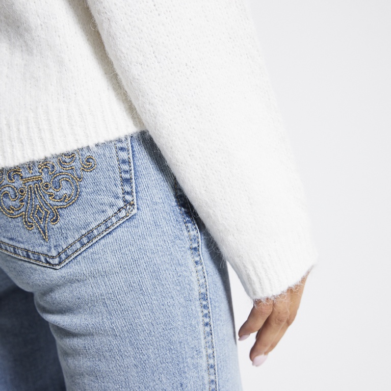 Knit cardigan "Alva" Off white